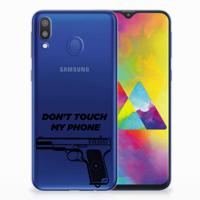 Samsung Galaxy M20 (Power) Silicone-hoesje Pistol DTMP