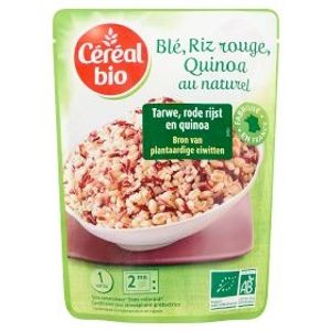 Cereal Bio Tarwe, rode rijst en quinoa bio (220 gr)