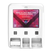 Dameshygiënedispenser tork p1 p2 p3 wit 564050