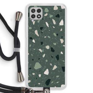 Terrazzo N°19: Samsung Galaxy A22 4G Transparant Hoesje met koord