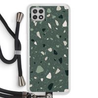 Terrazzo N°19: Samsung Galaxy A22 4G Transparant Hoesje met koord