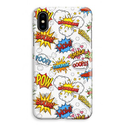 Pow Smack: iPhone XS Max Volledig Geprint Hoesje
