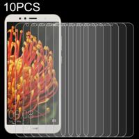 10 stuks 0.26 mm 9H 2.5 D gehard glas film voor Huawei Y6 2018