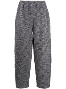 GmbH pantalon de jogging à effet chiné - Gris