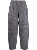 GmbH pantalon de jogging à effet chiné - Gris