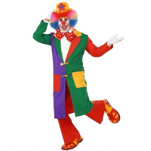 Lange clowns jas voor volwassenen 52 (L)  -