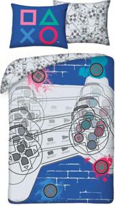 Playstation Dekbedovertrek Space Controller 140 x 200 cm katoen