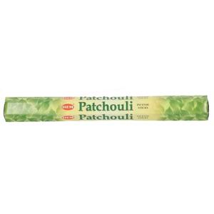 Geurstokjes wierook Patchouli - 20x stokjes - 25 cm lang - Spetterende geur