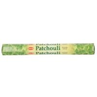 Geurstokjes wierook Patchouli - 20x stokjes - 25 cm lang - Spetterende geur