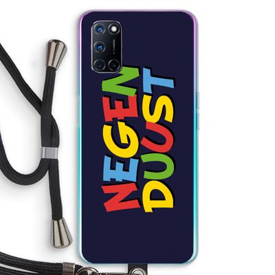 90's One: Oppo A52 Transparant Hoesje met koord