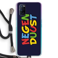 90's One: Oppo A52 Transparant Hoesje met koord