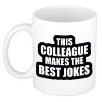 The best jokes cadeau mok / beker 300 ml