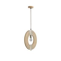 Lyora Moderne hanglampAsco hout Ø 43cm - 9138062