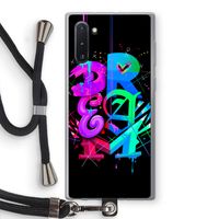 Dream: Samsung Galaxy Note 10 Transparant Hoesje met koord