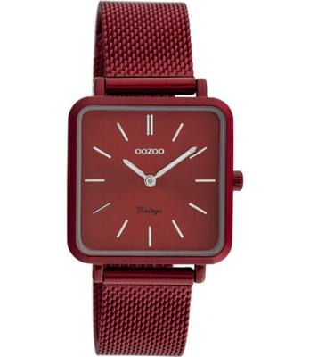 OOZOO Timepieces Horloge Vintage Burgundy | C20011