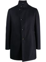 Tagliatore manteau matelassé en laine vierge - Bleu Tagliatore manteau matelassé en laine vierge - Bleu