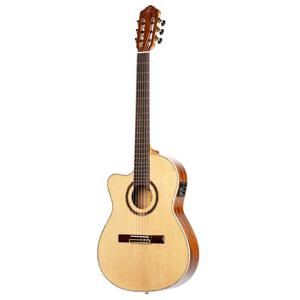 Ortega RCE138-T4-L Performer Series Natural linkshandige E/A klassieke gitaar met gigbag