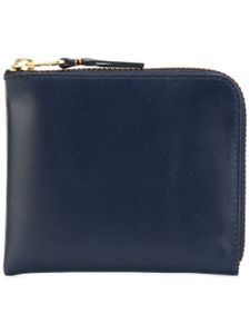 Comme Des Garçons Wallet porte-monnaie zippé - Bleu