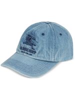 Supreme x Burberry casquette à 6 empiècements - Bleu Supreme x Burberry casquette à 6 empiècements - Bleu