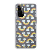 Regenboog: OnePlus 9 Pro Transparant Hoesje