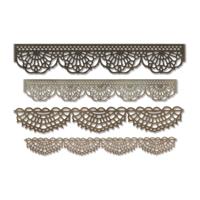 Sizzix • tim holtz thinlits die set crochet 4pcs