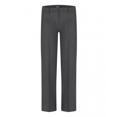 cambio - Grijs | Dames | Broek | Grijs | 44 | regular | Kamst mode