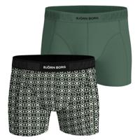 Bjorn Borg Boxershort Organic cotton 2-pack groen-print