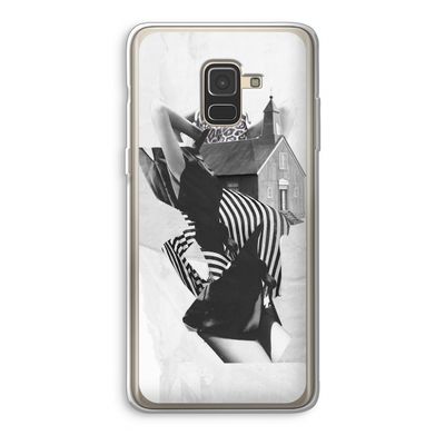 House: Samsung Galaxy A8 (2018) Transparant Hoesje