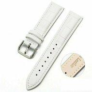 Crocodile leren bandje - Wit - Huawei Watch 4 (pro) / 3 (pro) / Ultimate