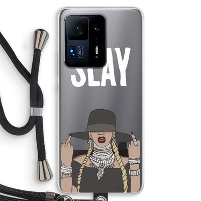 Slay All Day: Xiaomi Mi Mix 4 Transparant Hoesje met koord