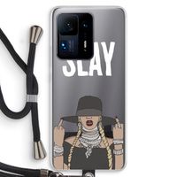 Slay All Day: Xiaomi Mi Mix 4 Transparant Hoesje met koord
