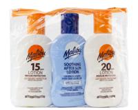 Malibu Malibu Zonnebrand 100ml SPF15,20&After Sun Set van 3