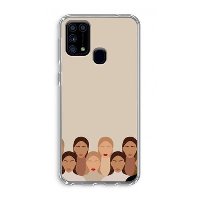 Girls girls girls: Samsung Galaxy M31 Transparant Hoesje