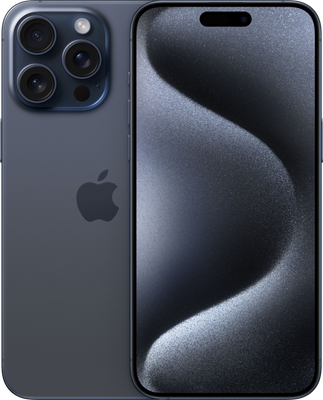 Apple iPhone 15 Pro Max 17 cm (6.7") Dual SIM iOS 17 5G USB Type-C 512 GB Titanium, Blauw
