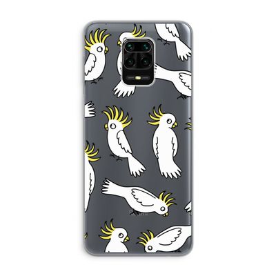 Papegaai: Xiaomi Redmi Note 9 Pro Transparant Hoesje