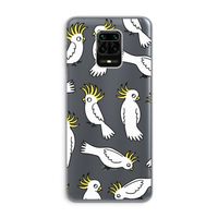 Papegaai: Xiaomi Redmi Note 9 Pro Transparant Hoesje
