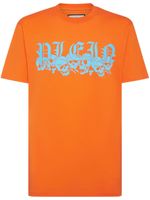 Philipp Plein t-shirt en coton à logo imprimé - Orange - thumbnail