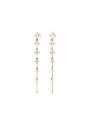 Fernando Jorge boucles d'oreilles Sequence en or 18ct pavées de diamants