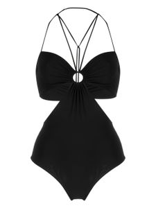 Nensi Dojaka maillot de bain à découpes - Noir