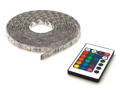 Prolight LED strip met sensor - warm wit - 2 x 1,2m