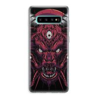 Hell Hound and Serpents: Samsung Galaxy S10 Plus Transparant Hoesje
