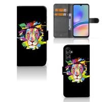 Samsung Galaxy A05s Leuk Hoesje Lion Color | Portemonnee hoesje