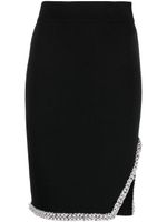 Karl Lagerfeld jupe crayon à ornements - Noir Karl Lagerfeld jupe crayon à ornements - Noir