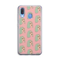 King Kylie: Samsung Galaxy A40 Transparant Hoesje