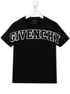 Givenchy Kids t-shirt à logo appliqué - Noir