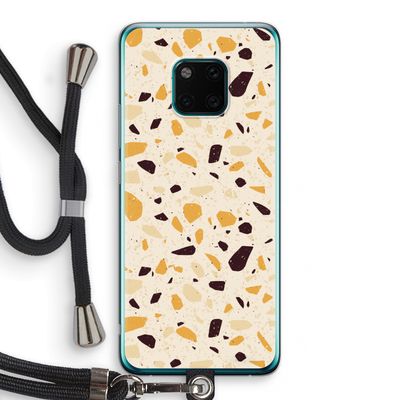 Terrazzo N°13: Huawei Mate 20 Pro Transparant Hoesje met koord