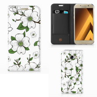 Samsung Galaxy A5 2017 Smart Cover Dogwood Flowers - thumbnail