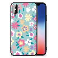 iPhone X | Xs Bloemen Hoesje Flower Power