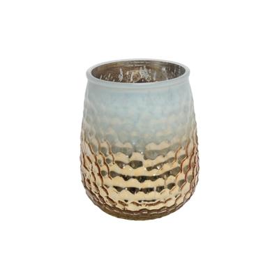 Theelicht Gonny L goud Ø12xH14cm