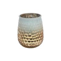 Theelicht Gonny L goud Ø12xH14cm